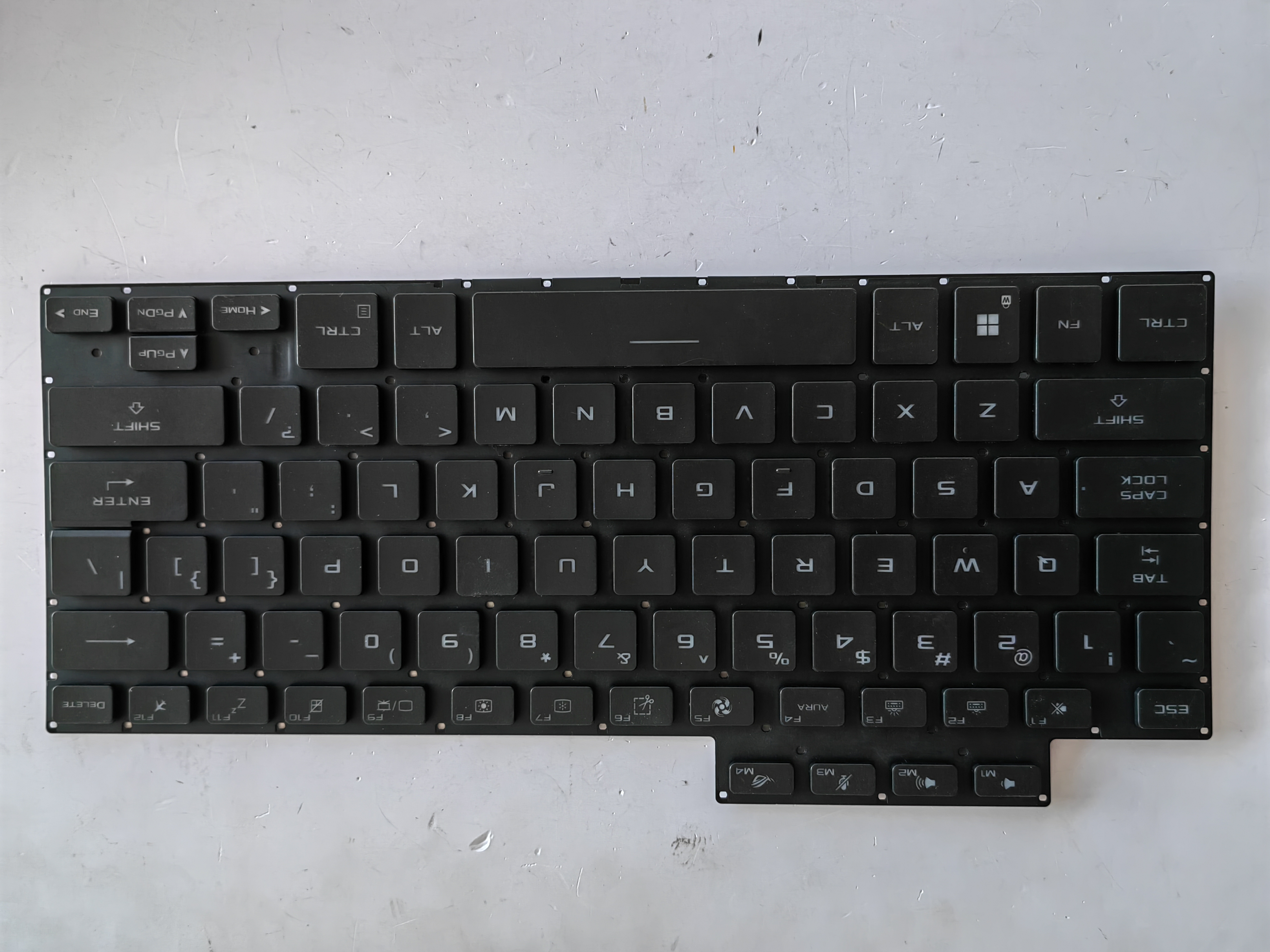 Picture of New Replacement Laptop Keyboard For ASUS GV601 colorful backlight BLACK Backlit US Layout